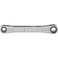 Double Box Ratcheting Wrench, 12 Point, 1/4" x 5/16", Polished Finish SPOC Demo