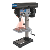 Perceuses &agrave; colonne avec laser, 10", Mandrin 1/2", 3050 tr/min SPOC Demo