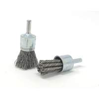 Crimped Wire End Brush, 3/4" Dia., 0.014" Wire Dia., 1/4" Shank SPOC Demo