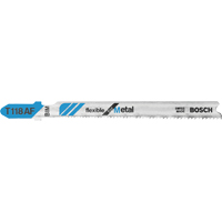 Flexible Jigsaw Blade, Bi-Metal, 3-5/8" L, 17-24 TPI SPOC Demo
