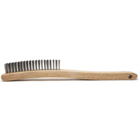 Brosse de nettoyage, Acier inoxydable, 4 x 19 rangs de fils, Longueur 13-11/16" SPOC Demo