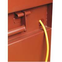 Jobsite Shelf Cabinet, Steel, 47.5 Cubic Feet, Red SPOC Demo