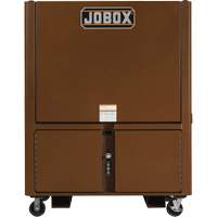 Field Office Jobsite Box, 33" W x 63" D x 80" H, Steel, Red SPOC Demo