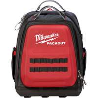 Sac &agrave; dos Packout, 15-3/4" lo x 11-4/5" la, Noir/Rouge, Balistique SPOC Demo