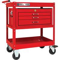 PRO+ Series Heavy-Duty Utility Cart with Intermediate Chest, 2 Tiers, 30-1/5" x 38-1/3" x 19-1/2" SPOC Demo