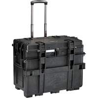 Military Mobile Tool Chest With Drawers, 8 Drawers, 22-4/5" W x 15" D x 18" H, Black SPOC Demo