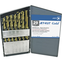 JET-KUT&reg; GOLD Super Premium Drill Bit Set, 29 Pieces, Alloy Steel SPOC Demo