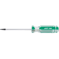 Square Jumbo Handle Screwdriver, #1 Tip, Round, 4" L, Plastic Handle SPOC Demo