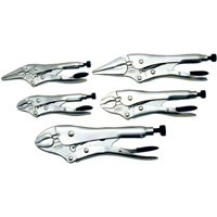 LPS-5 Super Heavy-Duty Locking Pliers Se, 5 Pieces SPOC Demo