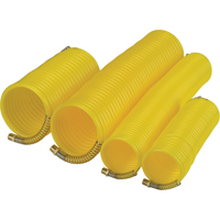Nylon Coil Air Hose With Fittings, Air, 1/4" ID x 25' L, Nylon, 200 PSI at 23°C SPOC Demo