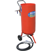 Machines de sablage &agrave; jet, 6-25 pi³/min, R&eacute;servoir de 16,6 gal. (20 gal. US) SPOC Demo