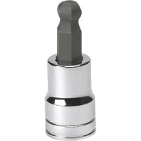 SAE Bit Socket, Hex Ball, 3/8" x 1.968" L, 3/8" Drive SPOC Demo