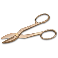 Cisailles pour feuilles m&eacute;talliques, Longueur de coupe de 2", Coupe Droit SPOC Demo