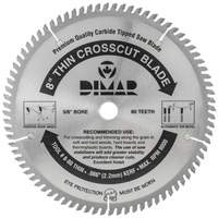Industrial Saw Blade - Crosscut Thin Kerf, 8", 80 Teeth, Wood Use SPOC Demo