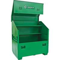 Jobsite Chest, 36" W x 30" D x 48" H, Green SPOC Demo