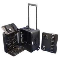 2-Wheel Service Tool Kit, 16-3/4" W x 13-1/2" D x 20" H, Black SPOC Demo