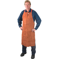 Tablier en cuir, Salopette, 48" lo, Lava Brown SPOC Demo