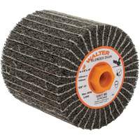 Tambours de finition Two-In-One ALLSTEEL, 4-1/4" dia. x 4" la, 5/8"-11 Arbre, Grain 80 SPOC Demo