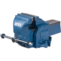 Heavy-Duty Bench Vise, 4" Jaw Width, 2-7/10" Throat Depth SPOC Demo
