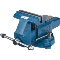 Utility Workshop Vise, 6" Jaw Width, 3-4/10" Throat Depth SPOC Demo