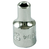 Douille, 4 mm, Prise 1/4", 6 pans SPOC Demo