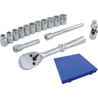 Jeu de douilles et accessoires, 15 Mcx, Prise de 3/8" SPOC Demo