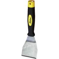 Bent Chisel Scraper, Carbon Steel Blade, 6" Wide, Plastic Handle SPOC Demo