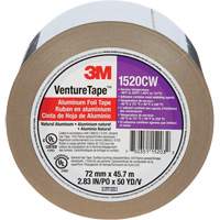Venture Tape Aluminum Foil Tape, 1.8 mils Thick, 72 mm (3") x 45.7 m (150') SPOC Demo