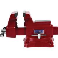 Utility HD Bench Vise, 6-1/2" Jaw Width, 4-1/4" Throat Depth SPOC Demo