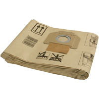 Sacs-filtre en papier pour aspirateur, 1 gal. US SPOC Demo