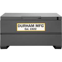 Jobsite Storage Box, 48" x 24" x 27-13/16", Steel, Grey SPOC Demo