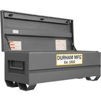 Jobsite Storage Box, 60" x 24" x 22-3/4", Steel, Grey SPOC Demo