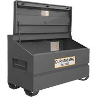 Jobsite Sloped Lid Storage Box, 60" x 30" x 39-3/8", Steel, Grey SPOC Demo