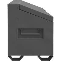 Jobsite Sloped Lid Storage Box, 60" x 30" x 39-3/8", Steel, Grey SPOC Demo
