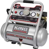 Oil-Free Air Compressor, Electric, 2 Gal. (2.4 US Gal), 125 PSI, 120/1 V SPOC Demo