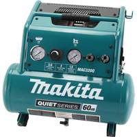Quiet Series Air Compressor, Electric, 3 Gal (3.6 US Gal), 135 PSI, 120/1 V SPOC Demo