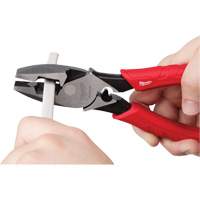 Comfort Grip High Leverage Lineman's Pliers with Crimper SPOC Demo