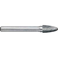 DRILLCO Magnum Double Cut Solid Carbide Burr, SG-1, 1/4" Dia., 1/4" Shank, 5/8" Depth of Cut SPOC Demo