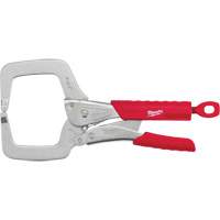 Torque Lock Locking Pliers with Regular Jaws & Grip, 11" Length, C-Clamp SPOC Demo
