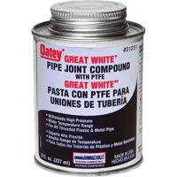 Compos&eacute; pour raccords de tuyaux Great White avec PTFE SPOC Demo