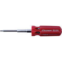 Tournevis multi-embouts m&eacute;triques Hex-Calibre, Prise Plastique SPOC Demo