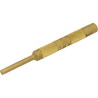 Brass Pin Punch, 3/16" Dia. x 4" L SPOC Demo