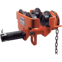 SGT Series Heavy-Duty Geared Trolley, 10000 lbs. (5 tons) Capacity, 4-1/2" - 8-1/32" SPOC Demo