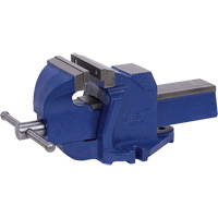 Heavy-Duty British Pattern Bench Vise, 6" Jaw Width, 3-1/2" Throat Depth SPOC Demo