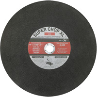 A30R Super Chop Stud-Cutting Cut-Off Wheel, 14" x 3/32", 1" Arbor, Type 1, 4400 RPM SPOC Demo