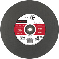 A24GP Power Abrasive Cut-Off Wheel, 20" x 5/32", 1" Arbor, Type 1, 3000 RPM SPOC Demo