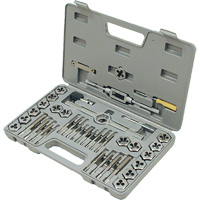 TD40AM Premium Metric Alloy Tap & Die Set, 40 Pieces SPOC Demo