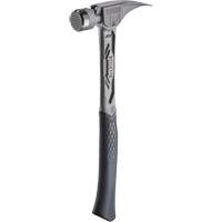 Marteau de charpente en titane meul&eacute; TIBONE, 14 oz, Prise en Acier plein, 15-1/4" lo SPOC Demo