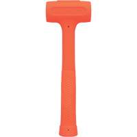 Compo-Cast&reg; Standard Soft Face Hammer, 18 oz. Head Weight, Plain Face, 29" L SPOC Demo