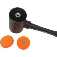 Dead Blow Hammer, 45 oz. Head Weight, Polyurethane Face, Fibreglass Handle, 13" L SPOC Demo